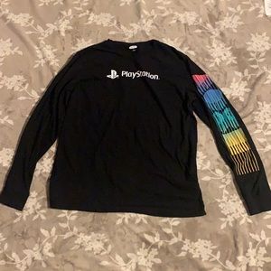 Old Navy PlayStation Graphic Long Sleeve Tee (L)